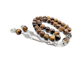 Original Tiger Tasbih – 33 Beads, 8mm