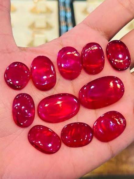 Original Anari Yaqoot (Pomegranate Ruby) Stone