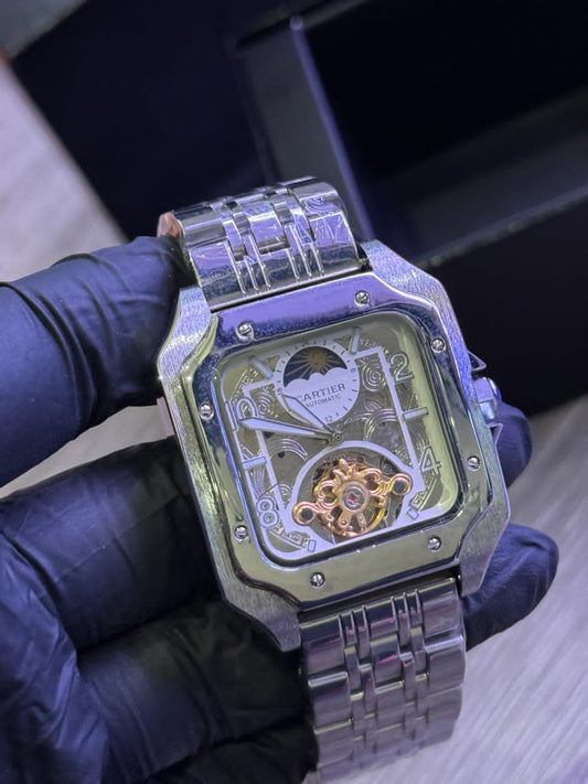 Automatic Skeleton Chain Cartier Watch