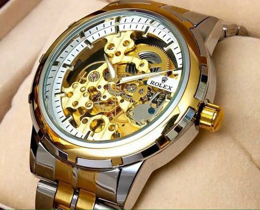 Automatic Skeleton Rolex Watch
