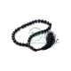 Black Aqeeq Tasbih – 33 Beads, 8mm