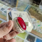 Original Yaqoot Ring In Chandi