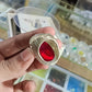 Original Yaqoot Ring In Chandi